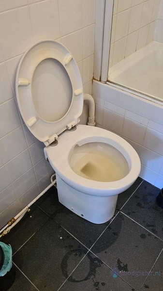  verstopping toilet Noordwijkerhout